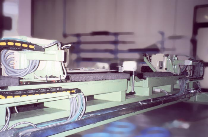 Sistema di visione per controllo del taglio dei bordi di coils metallici